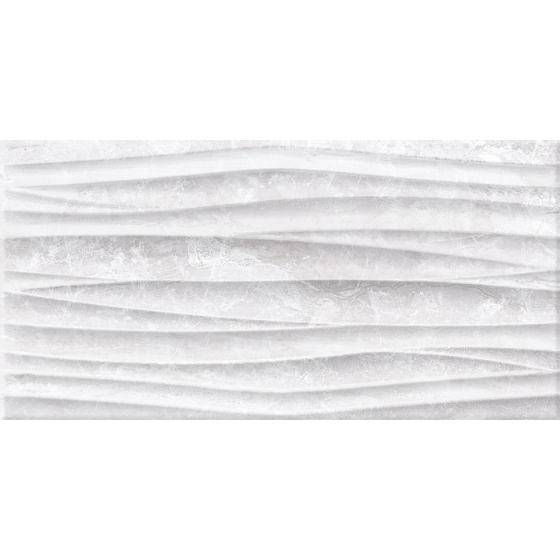 Boheme Olas Gris 25x50 διακοσμητικό ματ πλακίδιο τοίχου γκρι